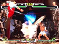 une photo d'Ã©cran de Capcom VS SNK Pro sur Sony Playstation
